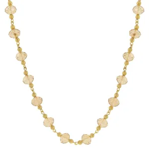 2028 Jewelry Beaded Necklace 16"   3" Extender