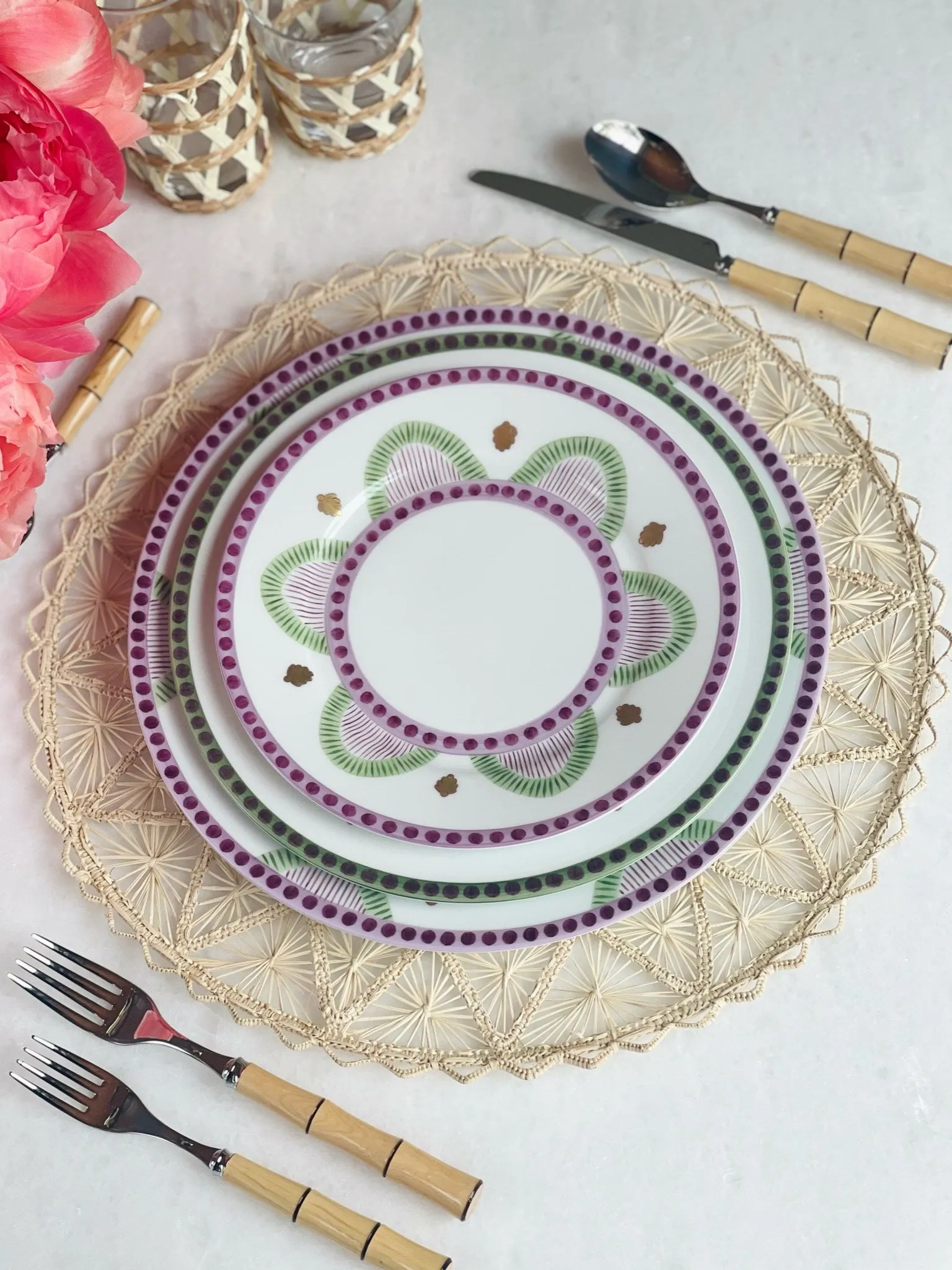 Agra Plate, Set of 6