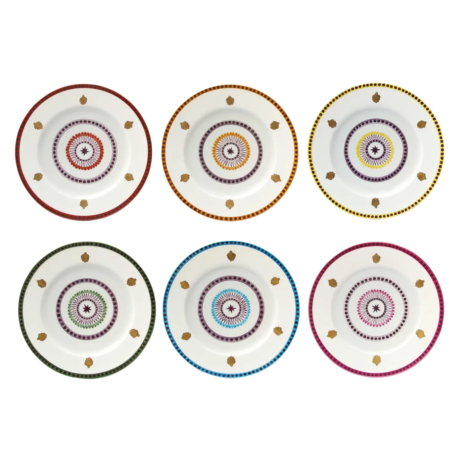 Agra Plate, Set of 6