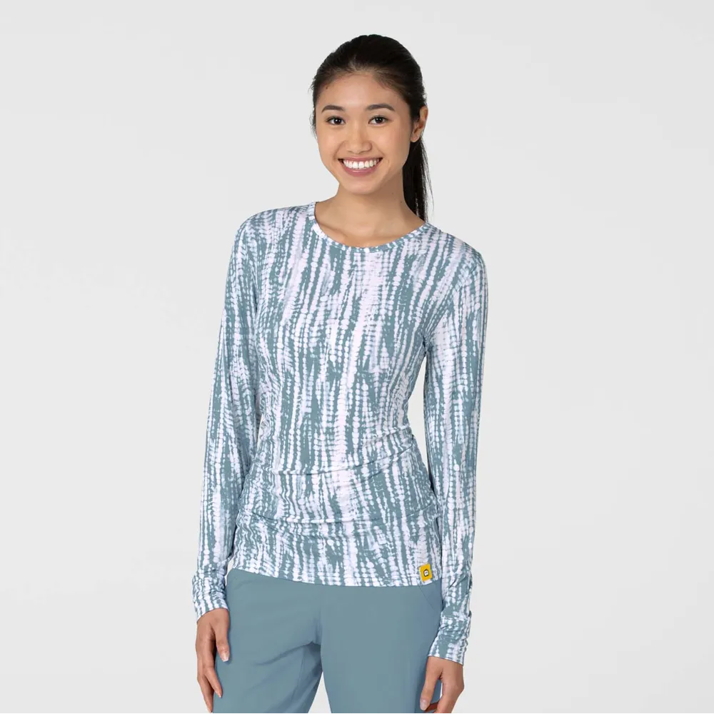 Allover Print Silky Tee (2409)