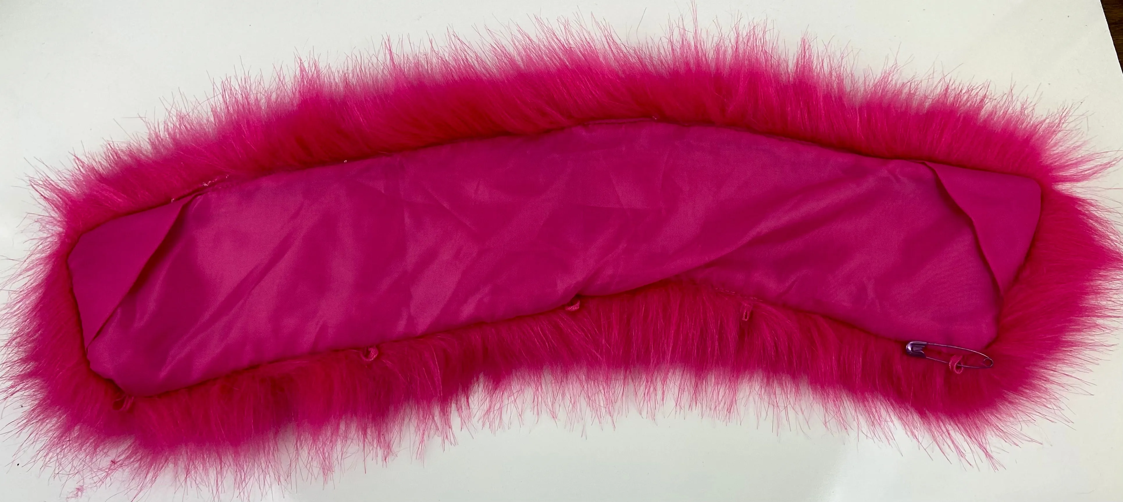 Artificial fur collar