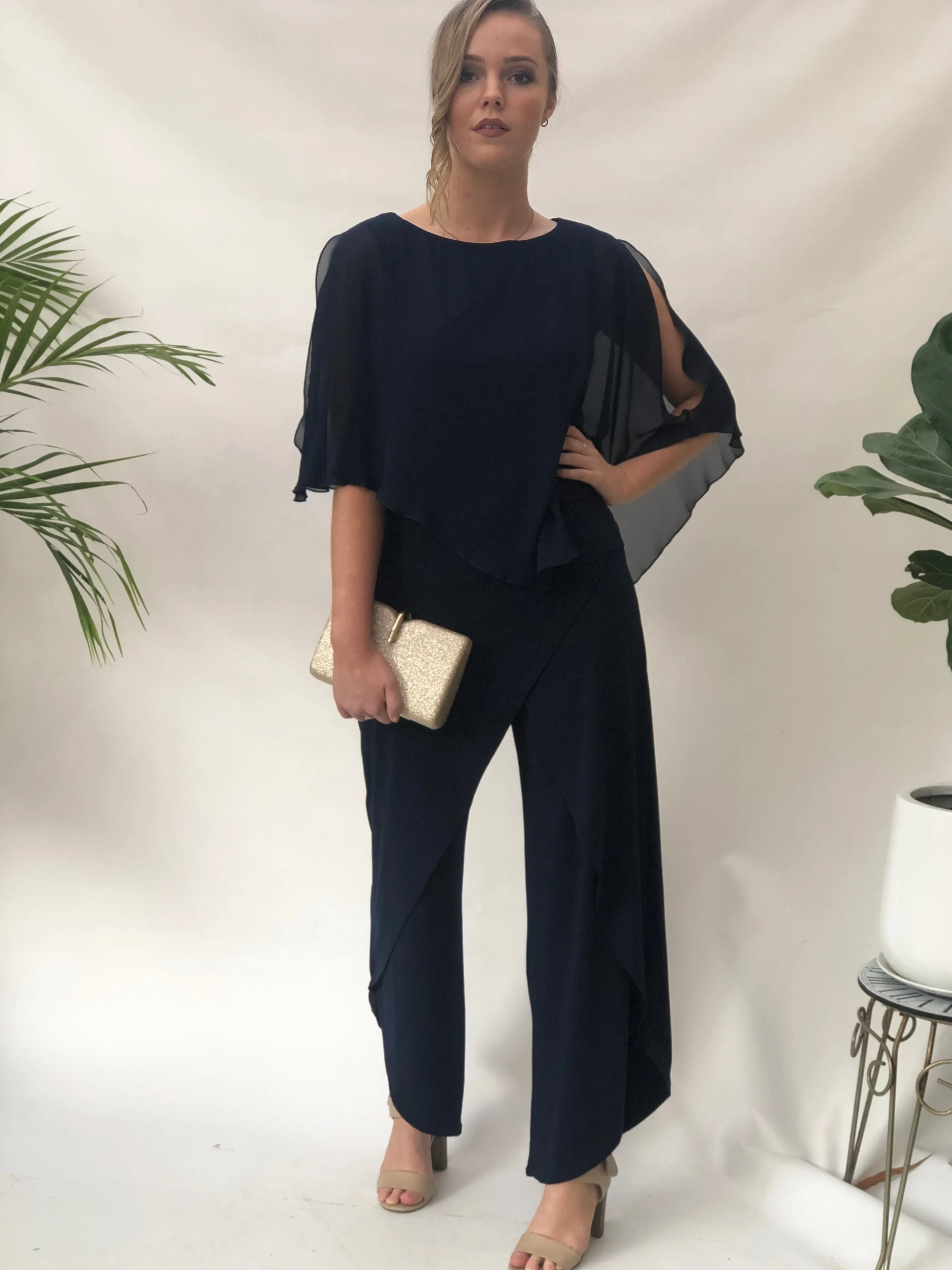 Belmond Navy Layering Top