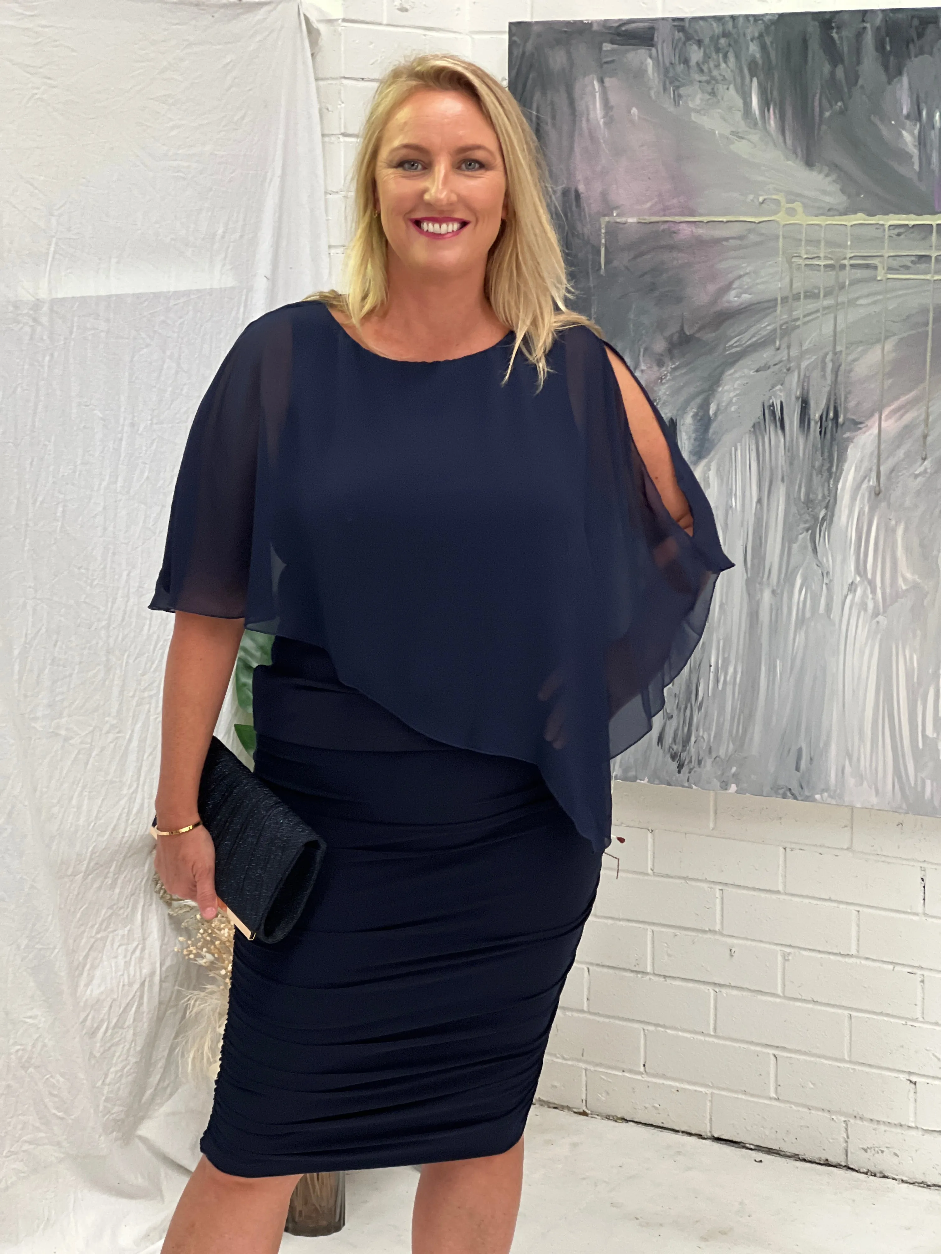 Belmond Navy Layering Top