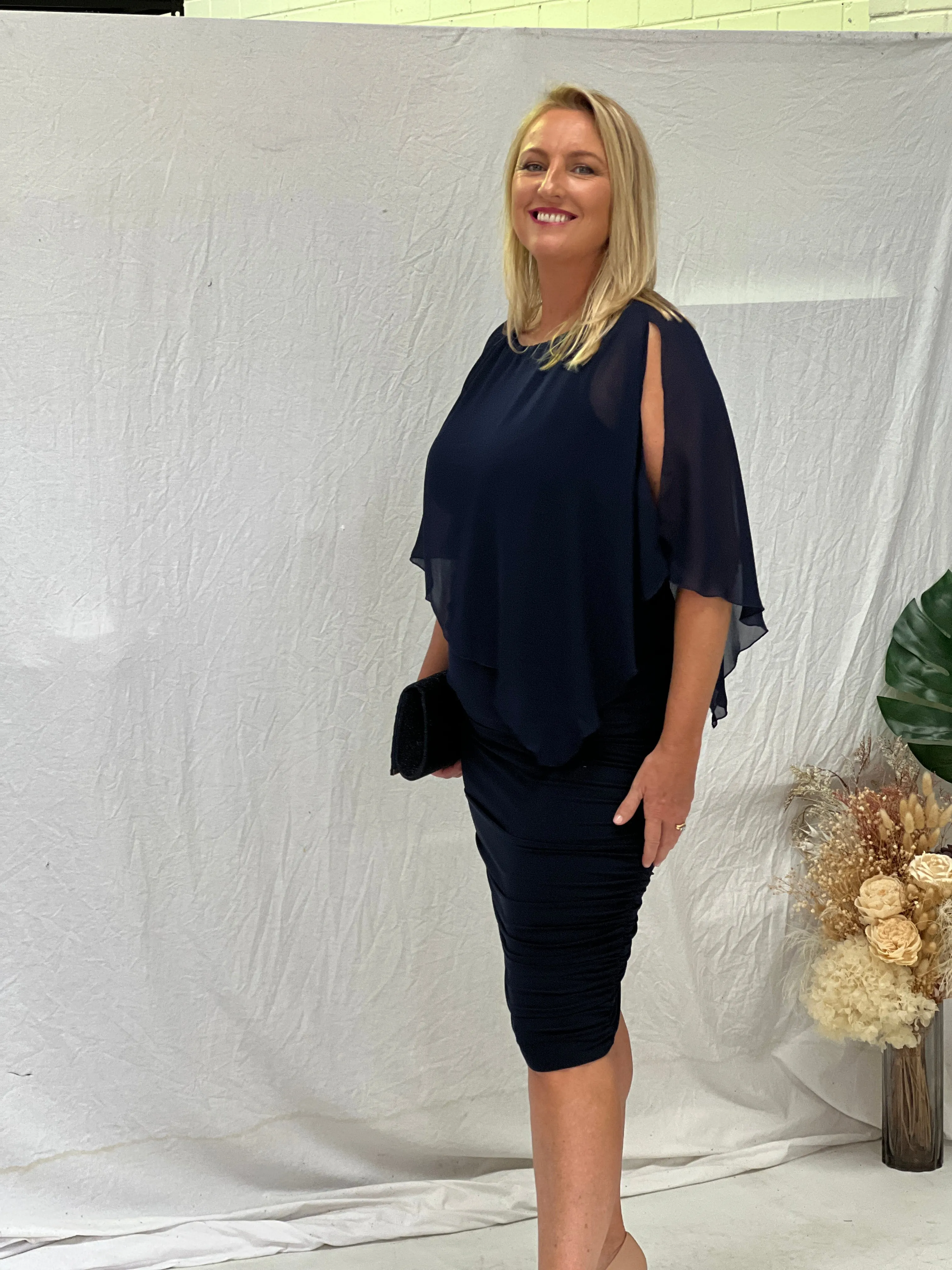 Belmond Navy Layering Top