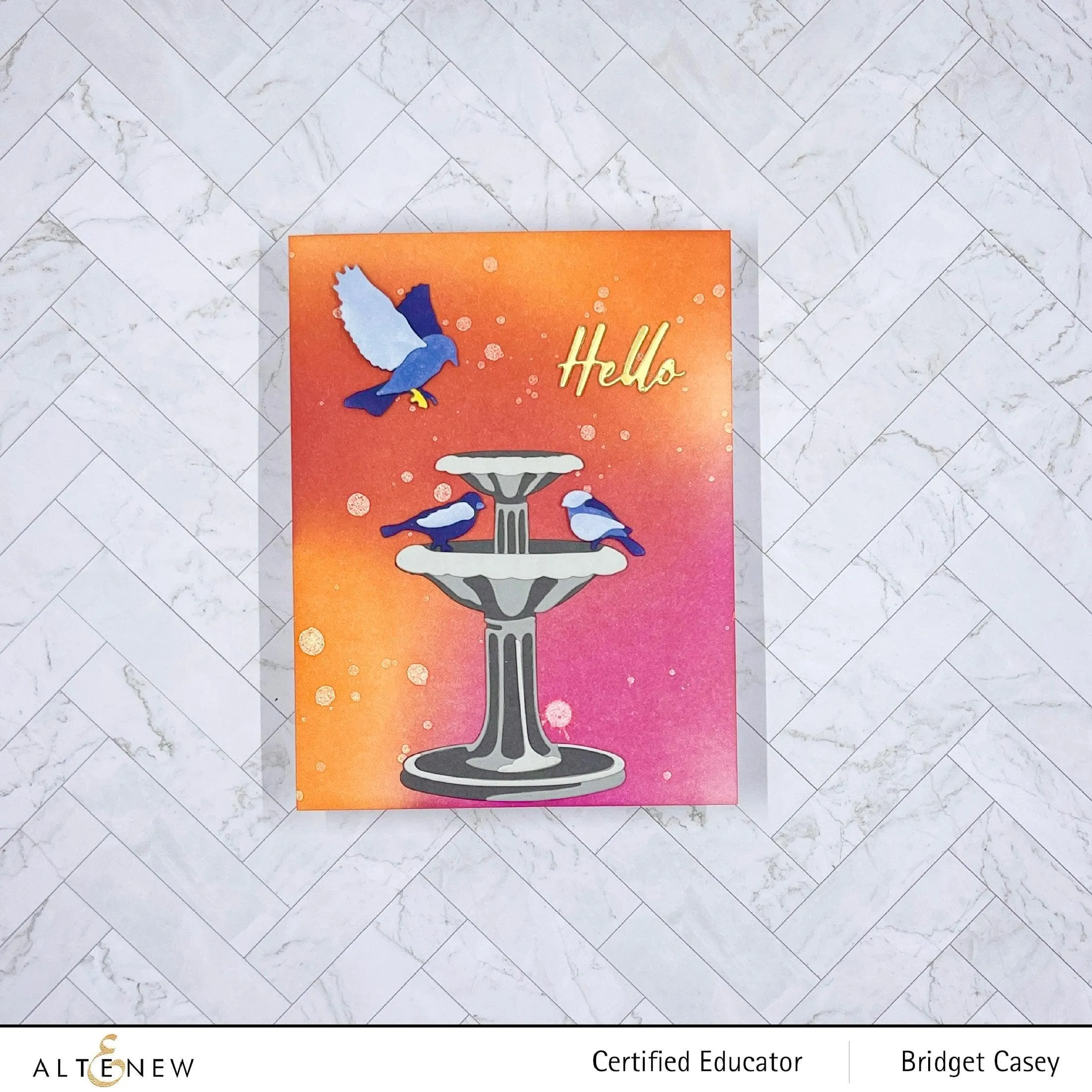 Bird Bath Layering Die Set