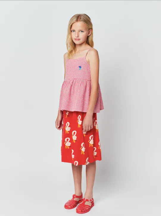 Bobo Choses Pelican AOP Midi Skirt