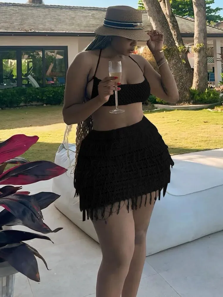 Broke Apart My Insides Skirt Set