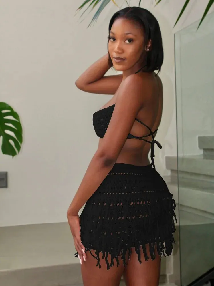 Broke Apart My Insides Skirt Set