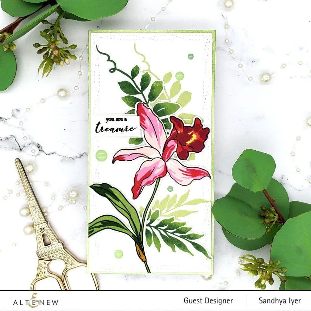 Build-A-Flower: Laelia Layering Stamp & Die Set
