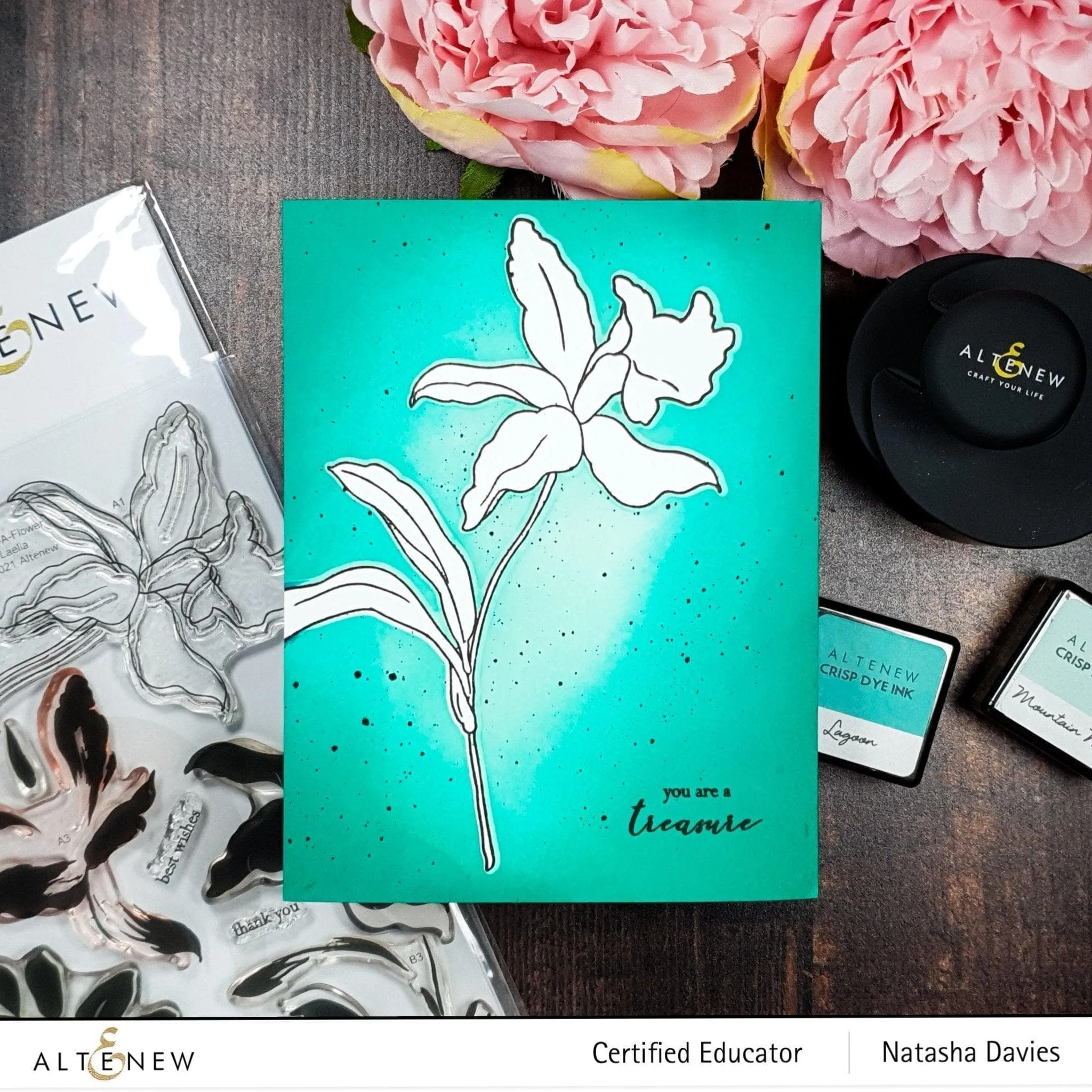 Build-A-Flower: Laelia Layering Stamp & Die Set