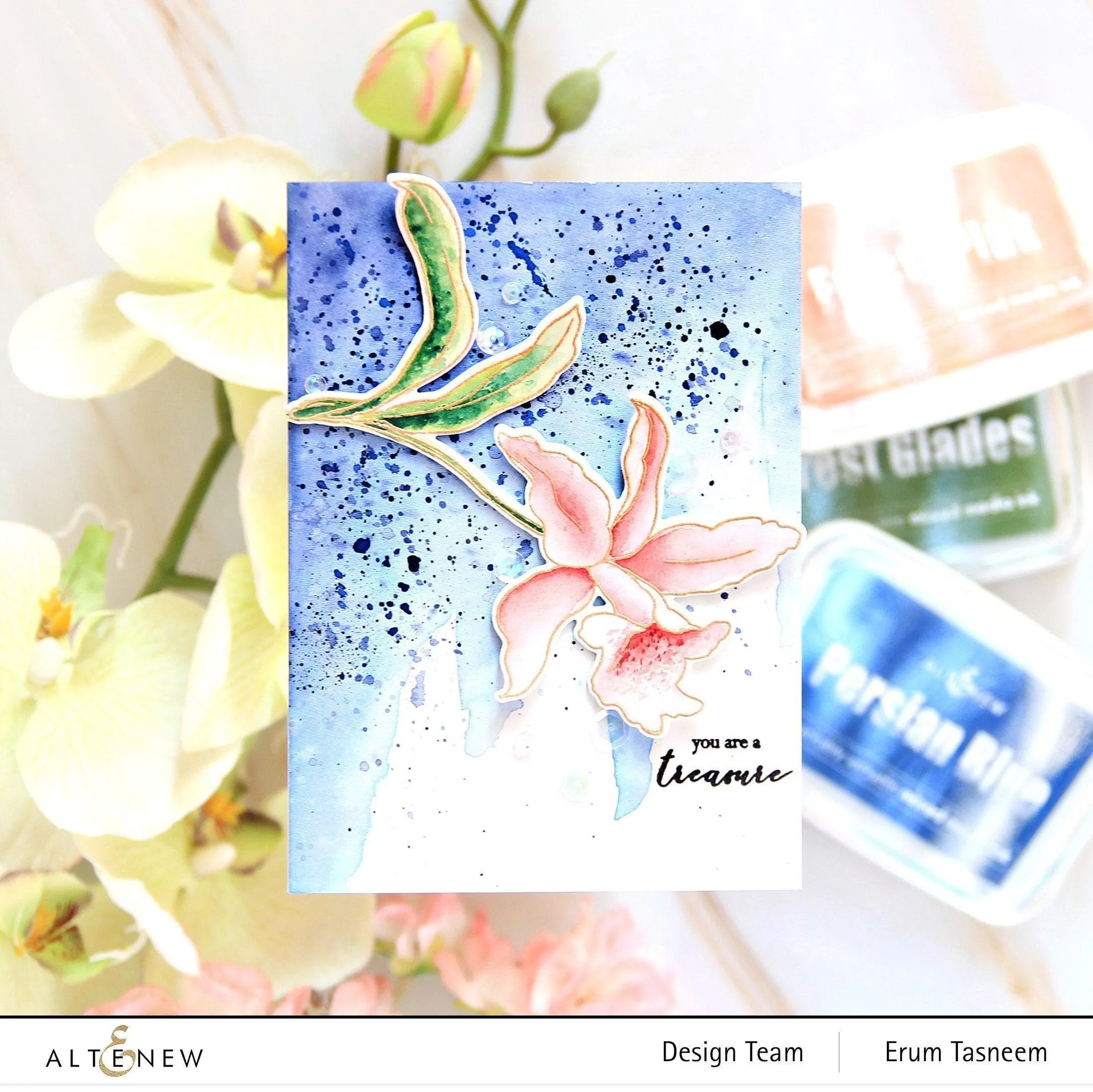 Build-A-Flower: Laelia Layering Stamp & Die Set