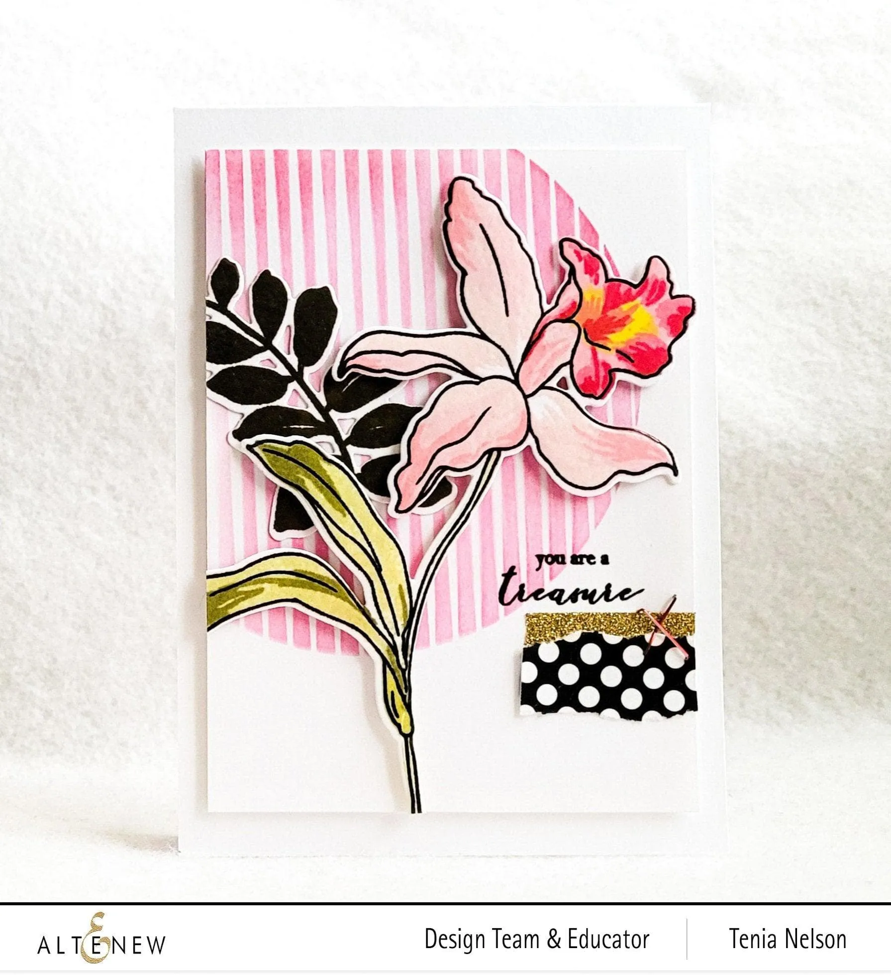Build-A-Flower: Laelia Layering Stamp & Die Set