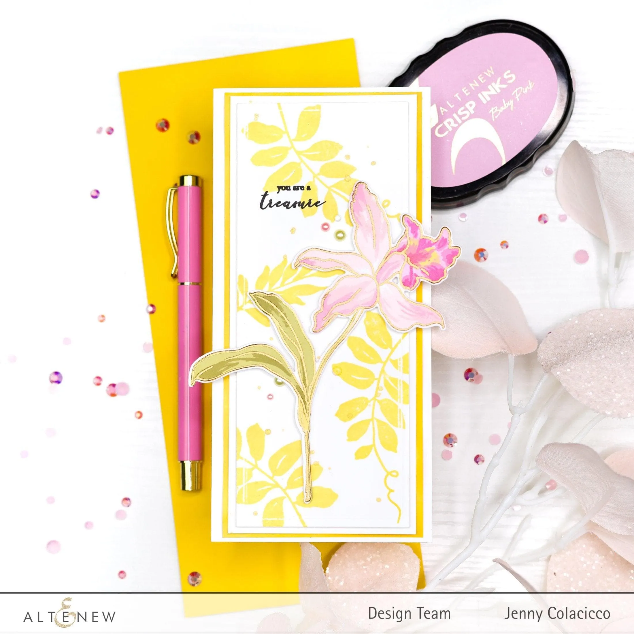 Build-A-Flower: Laelia Layering Stamp & Die Set