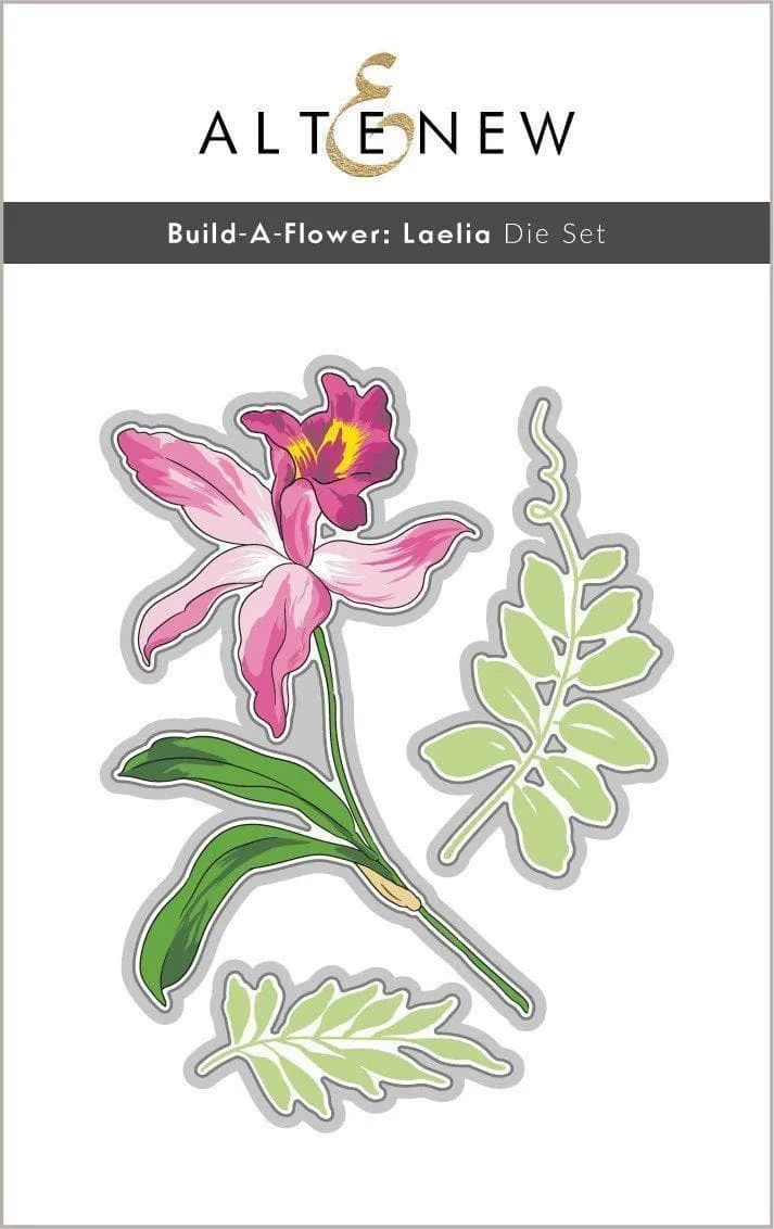 Build-A-Flower: Laelia Layering Stamp & Die Set