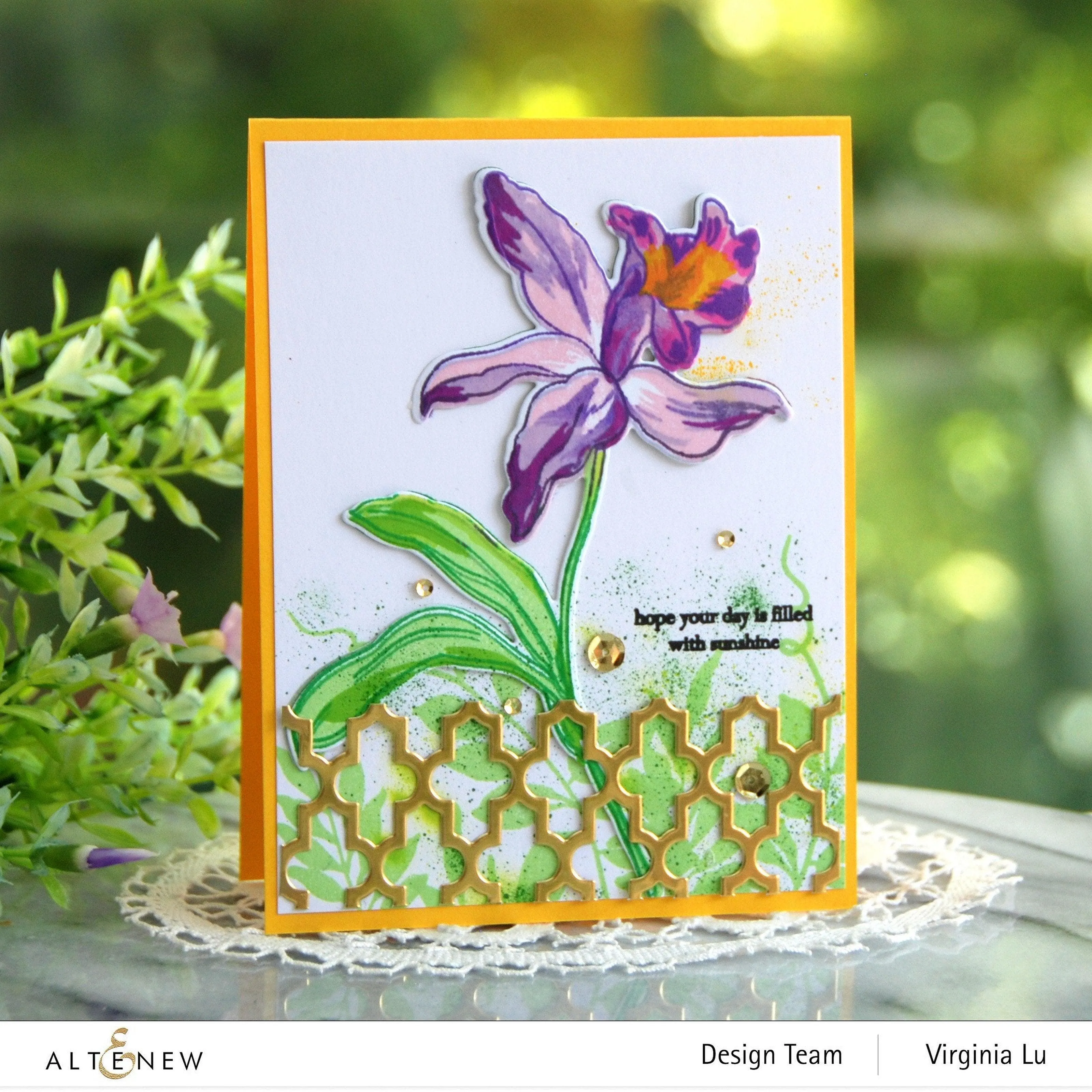 Build-A-Flower: Laelia Layering Stamp & Die Set