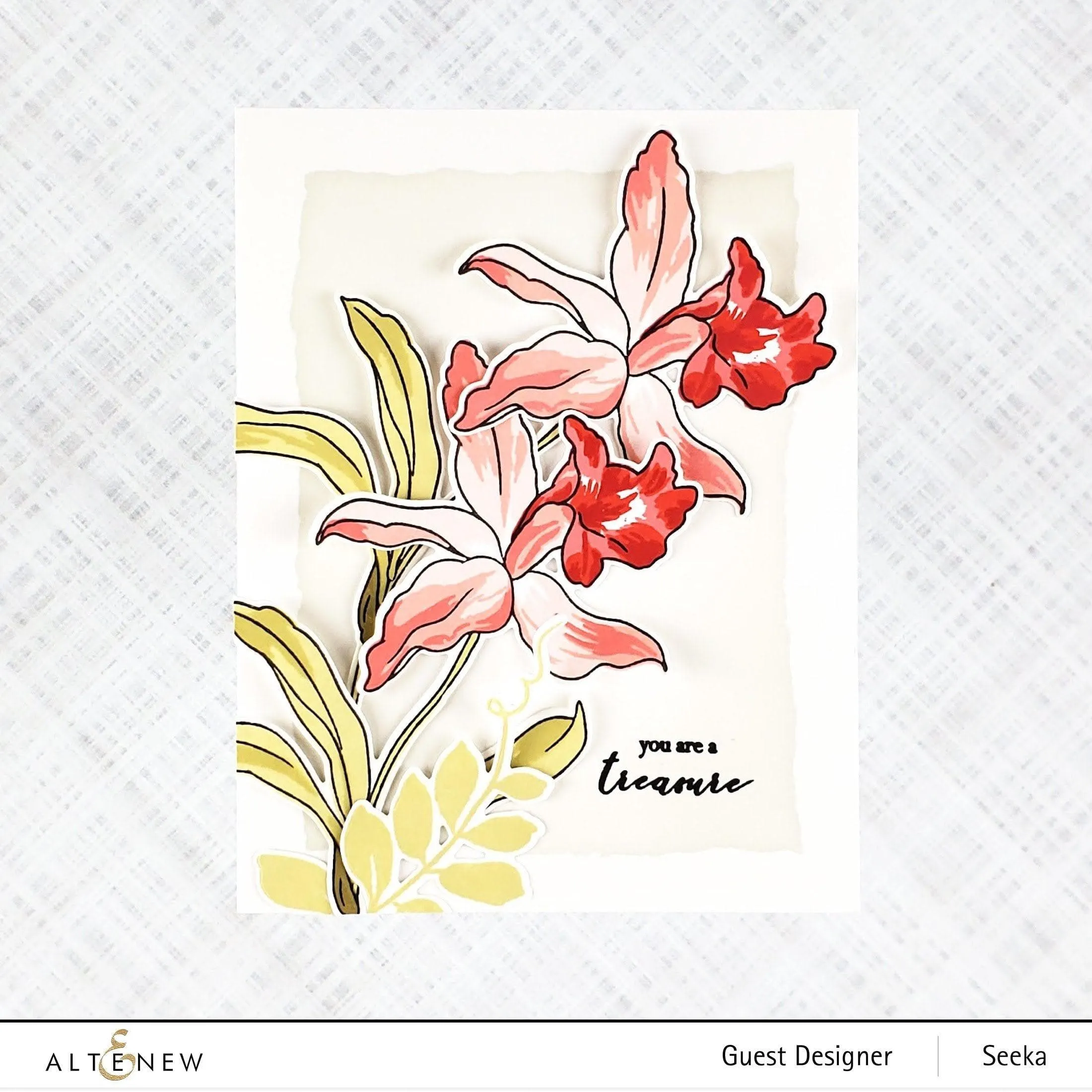 Build-A-Flower: Laelia Layering Stamp & Die Set