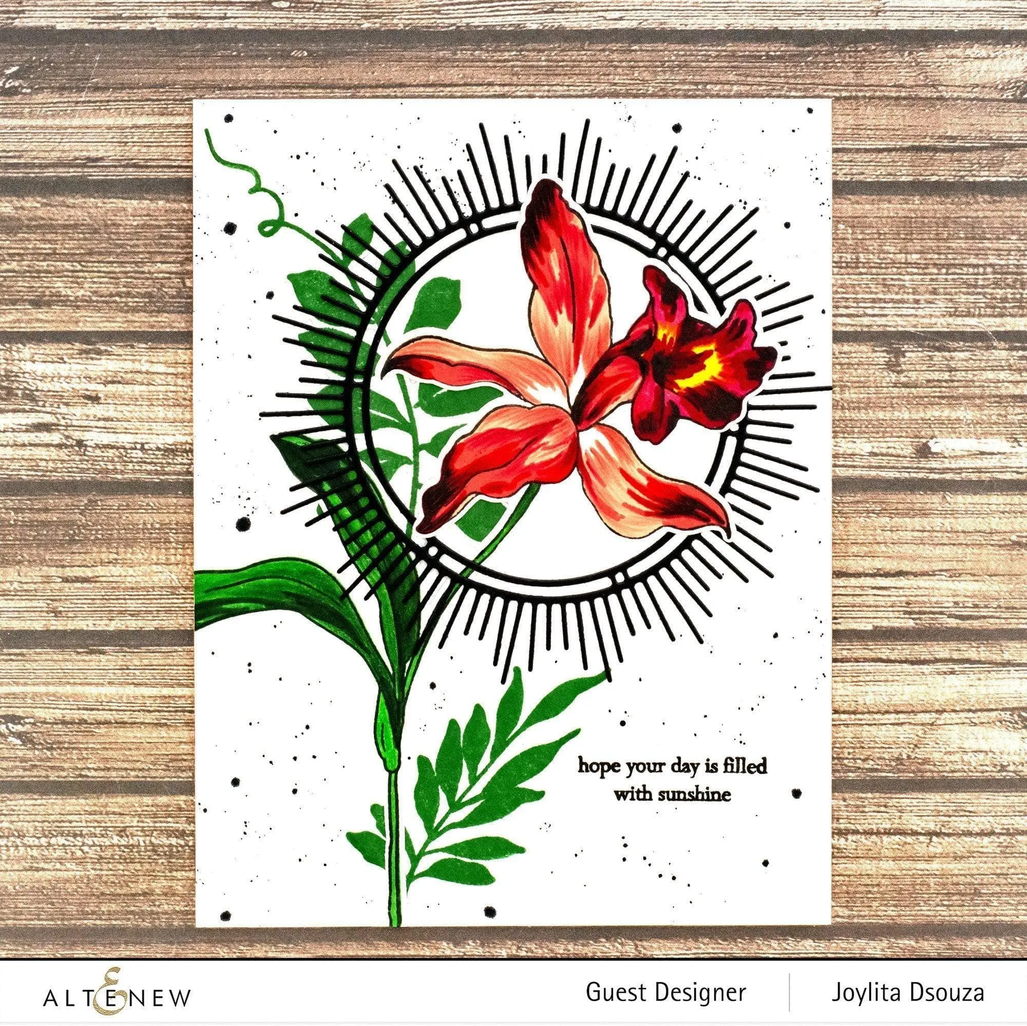 Build-A-Flower: Laelia Layering Stamp & Die Set