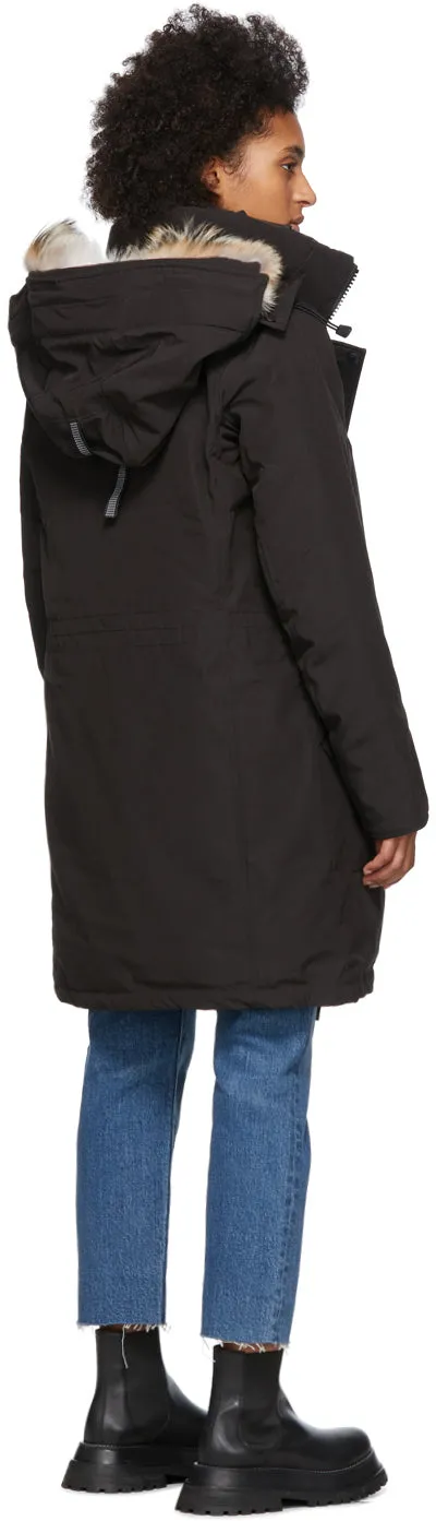 Canada Goose Black Down Ellesmere Parka