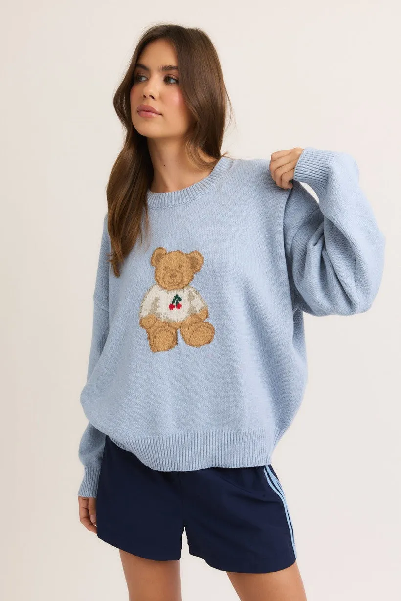 Cherry Bear Sweater
