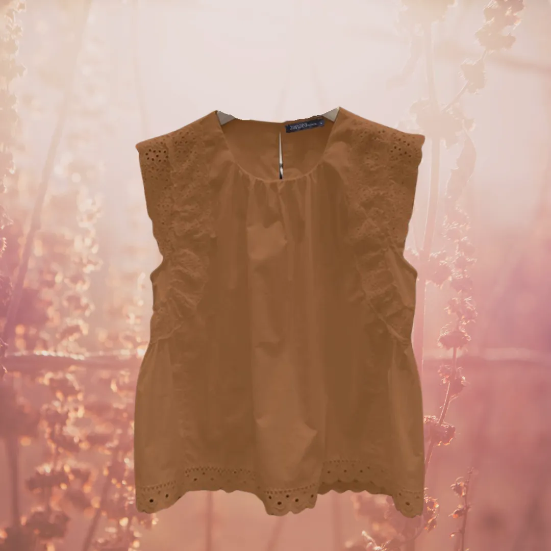 Chloe – Women's Summer Sleeveless Lace Crochet Tank Top