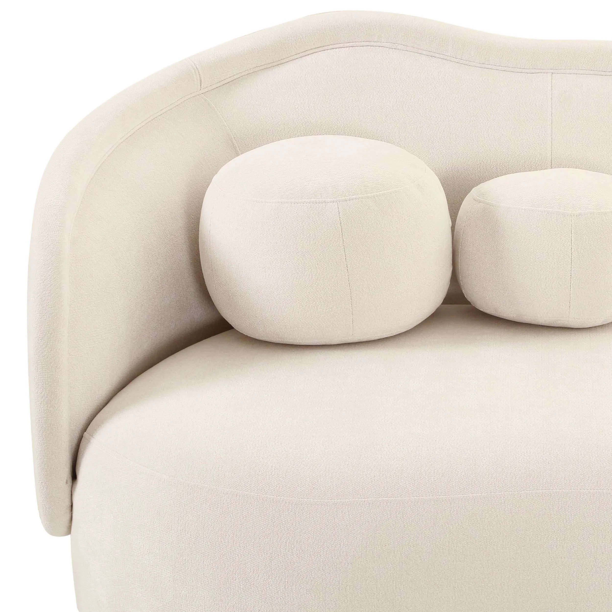 Circe Sofa, Textured Cream
