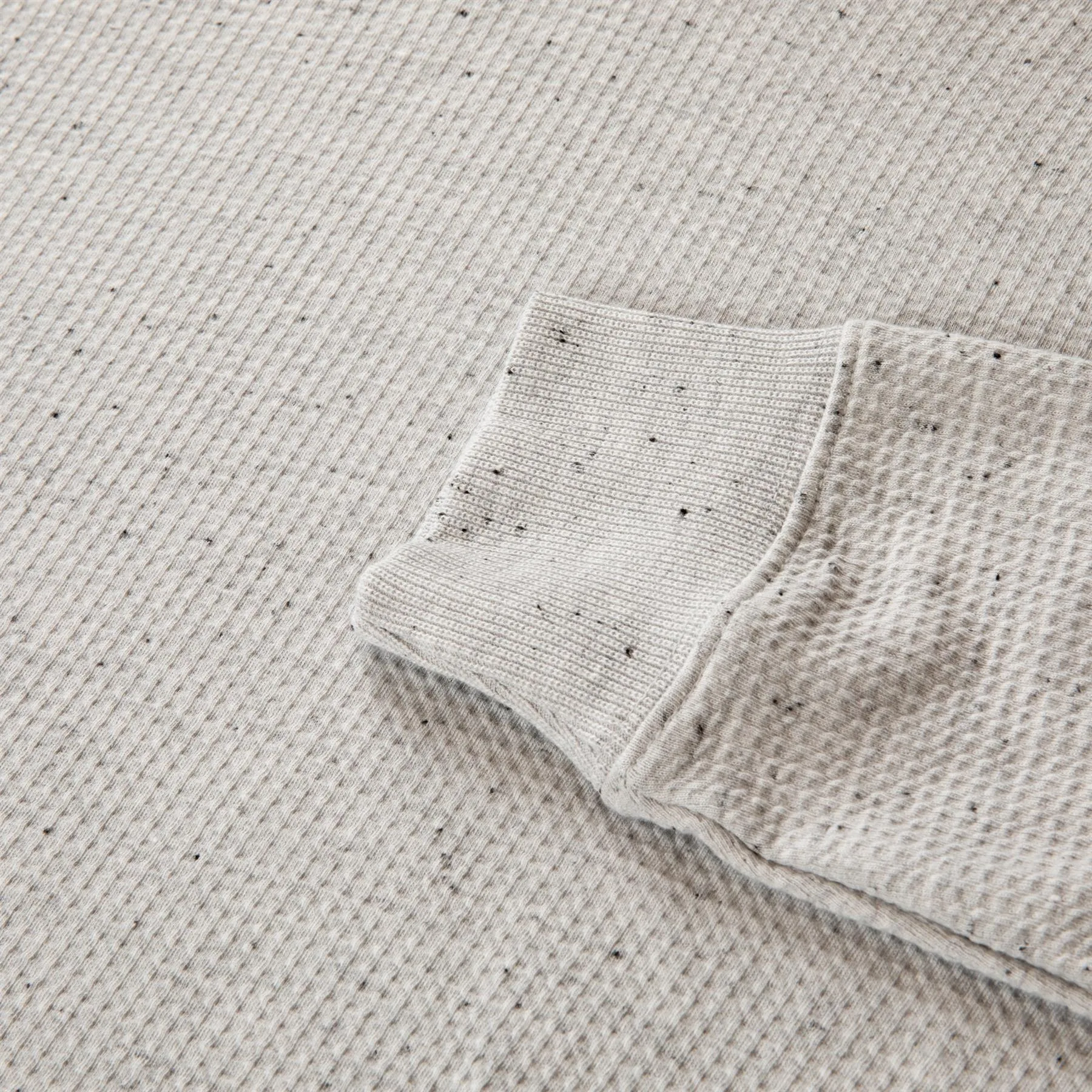 Cloud Waffle Hoodie Light Grey - 2025
