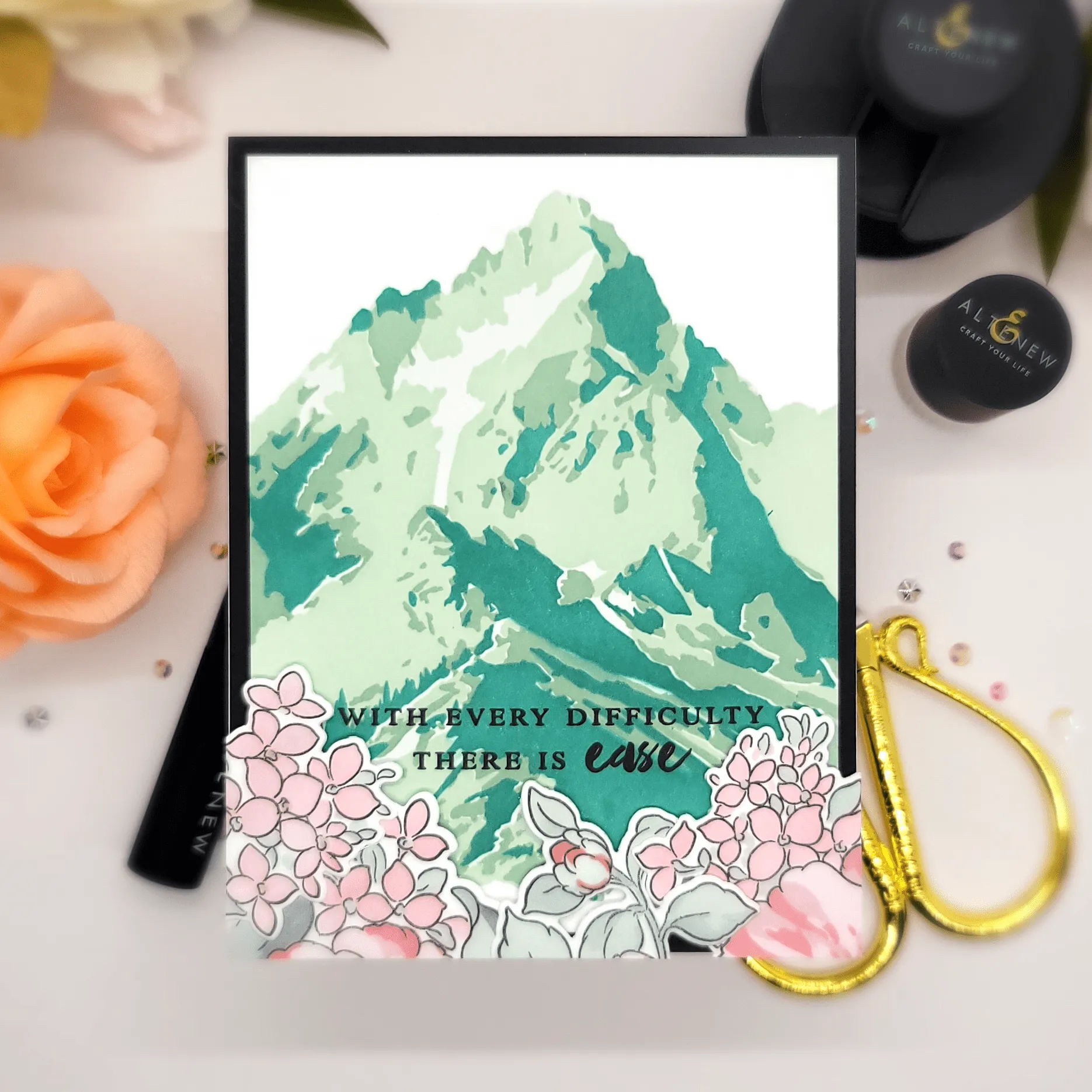 Crafting 101 - Layering Stencils
