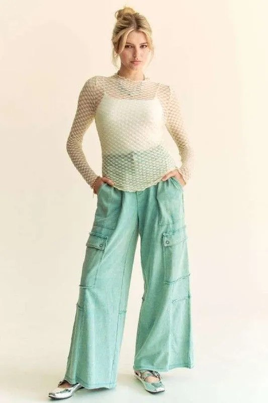 Crispin Lace Mesh Layering Top