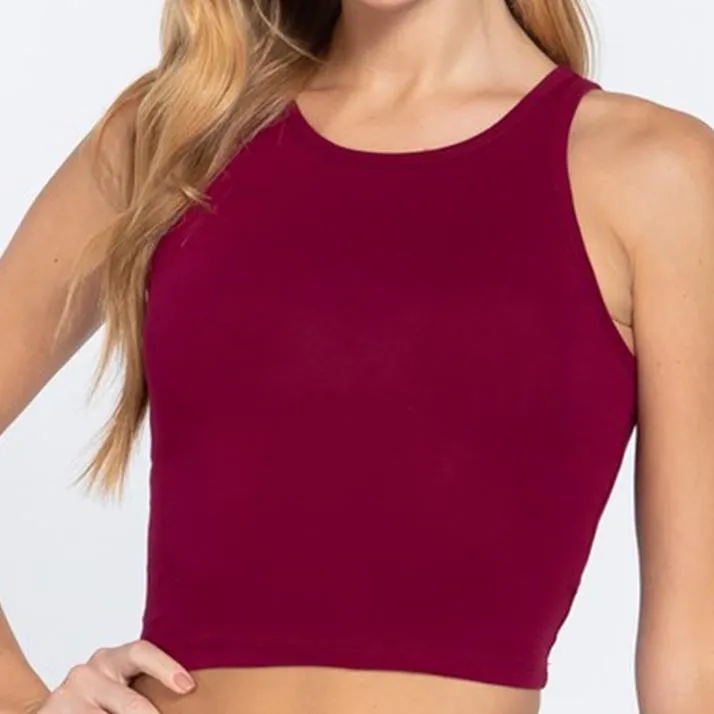 Cropped Layering Tank