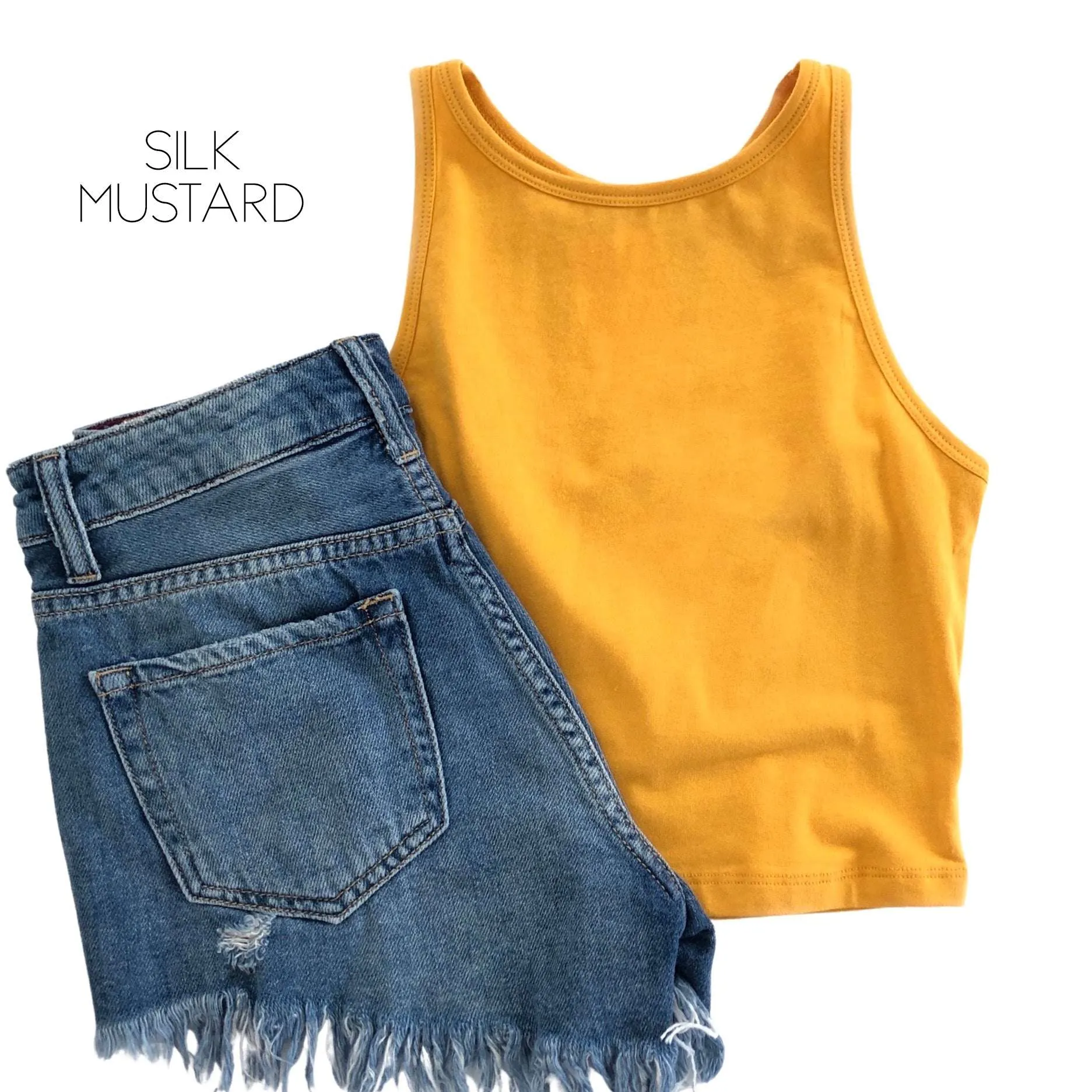Cropped Layering Tank