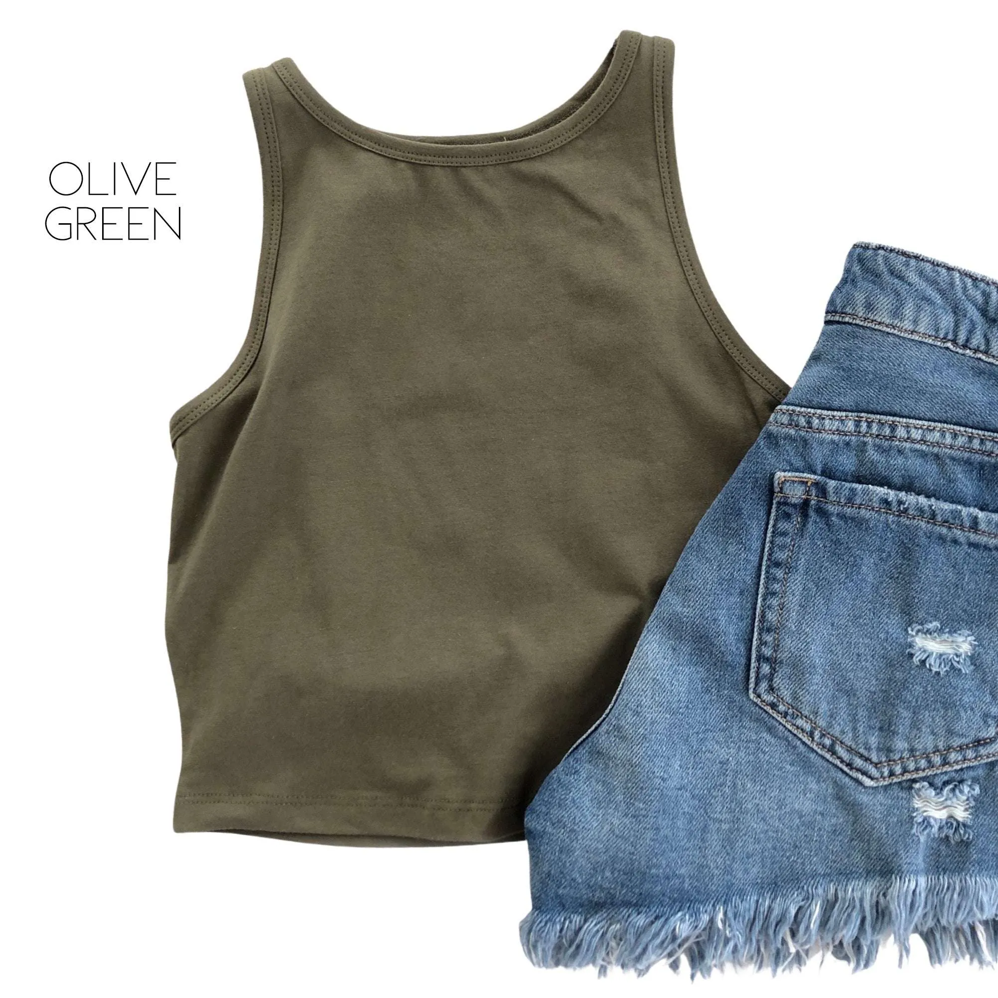 Cropped Layering Tank