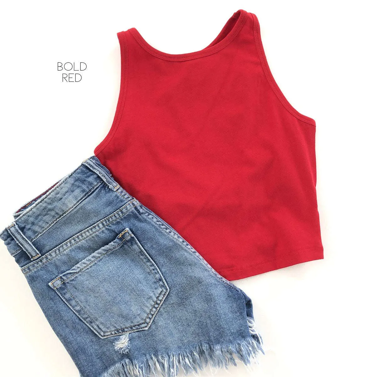 Cropped Layering Tank