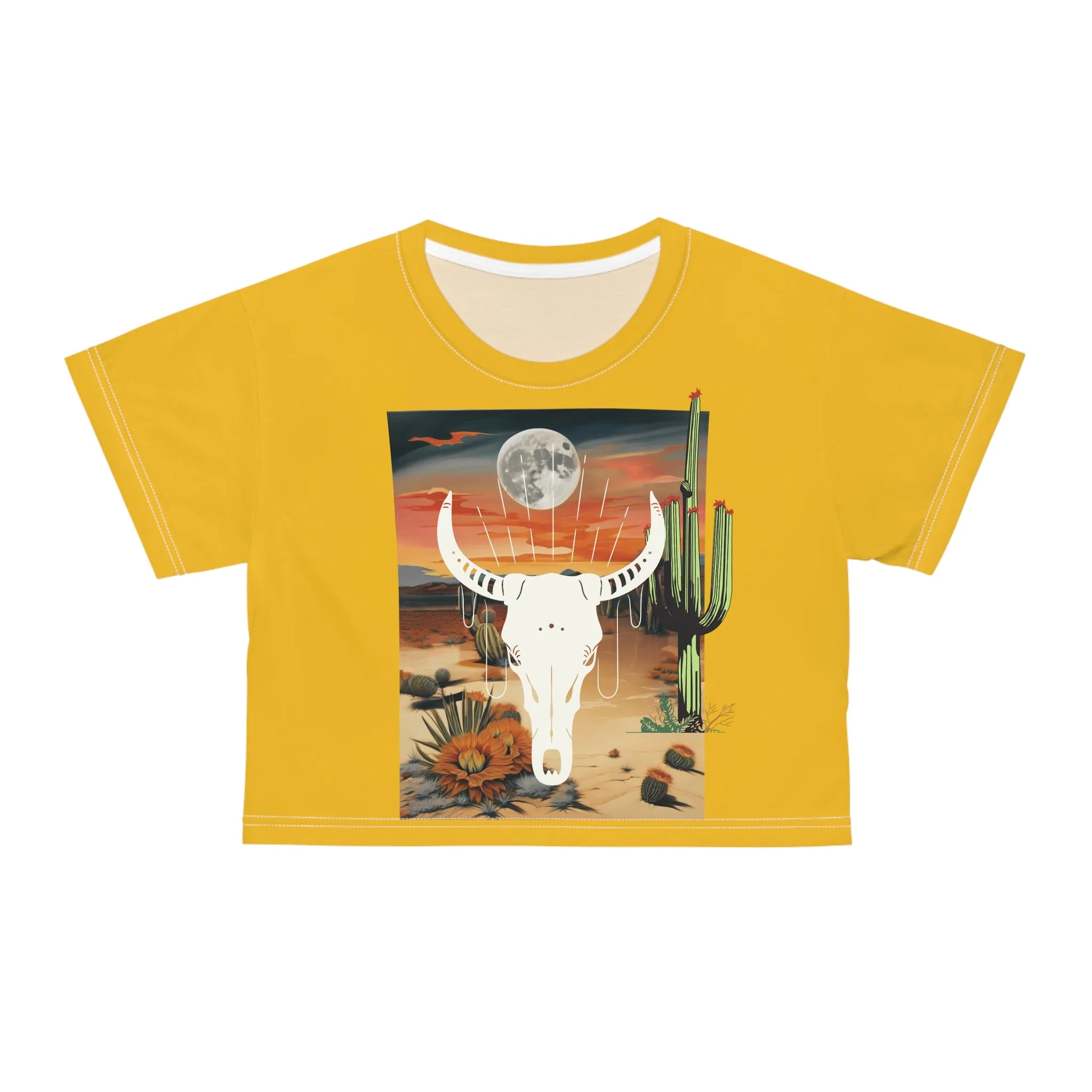 Desert Head Crop Tee
