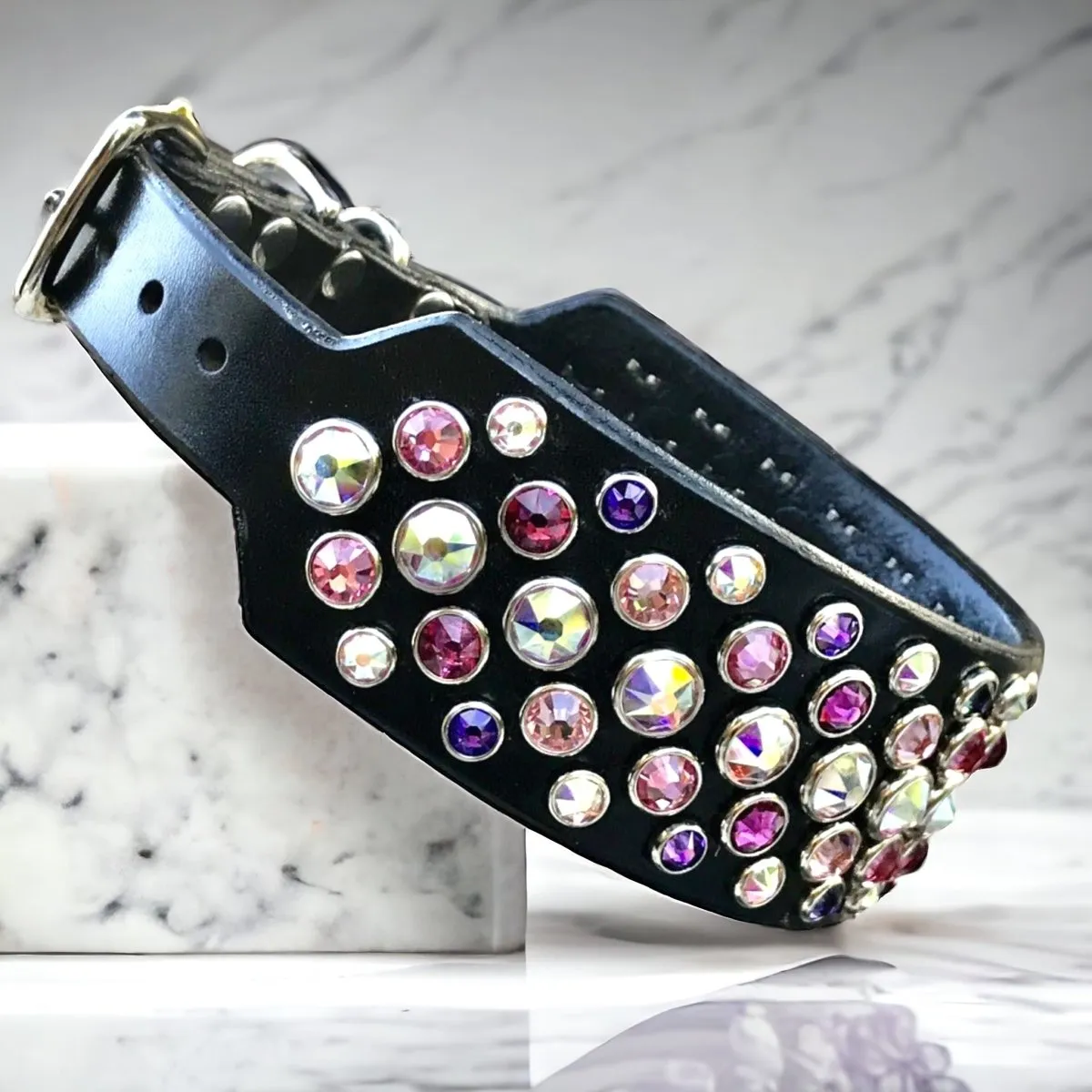 Designer Leather Collar The Olympia