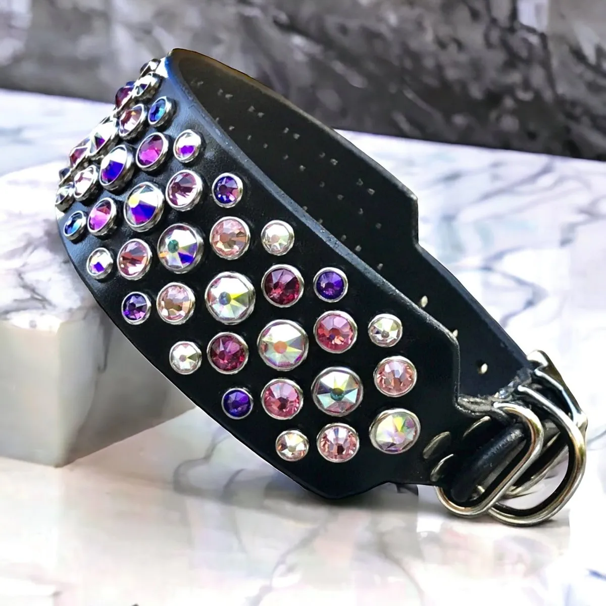 Designer Leather Collar The Olympia
