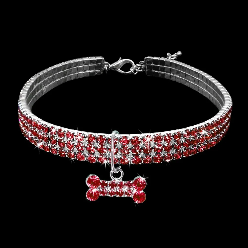 Diamond Rhinestone Small Pet Collar