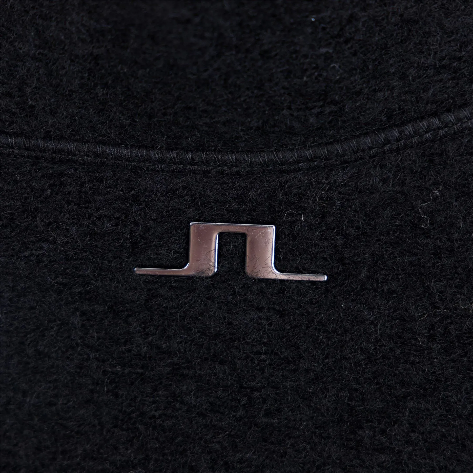 Duncan Wool Fleece Vest Black - AW24