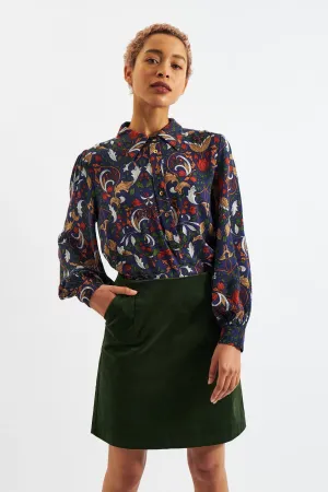 Dylan Baby Cord Mini Skirt - Forest Green