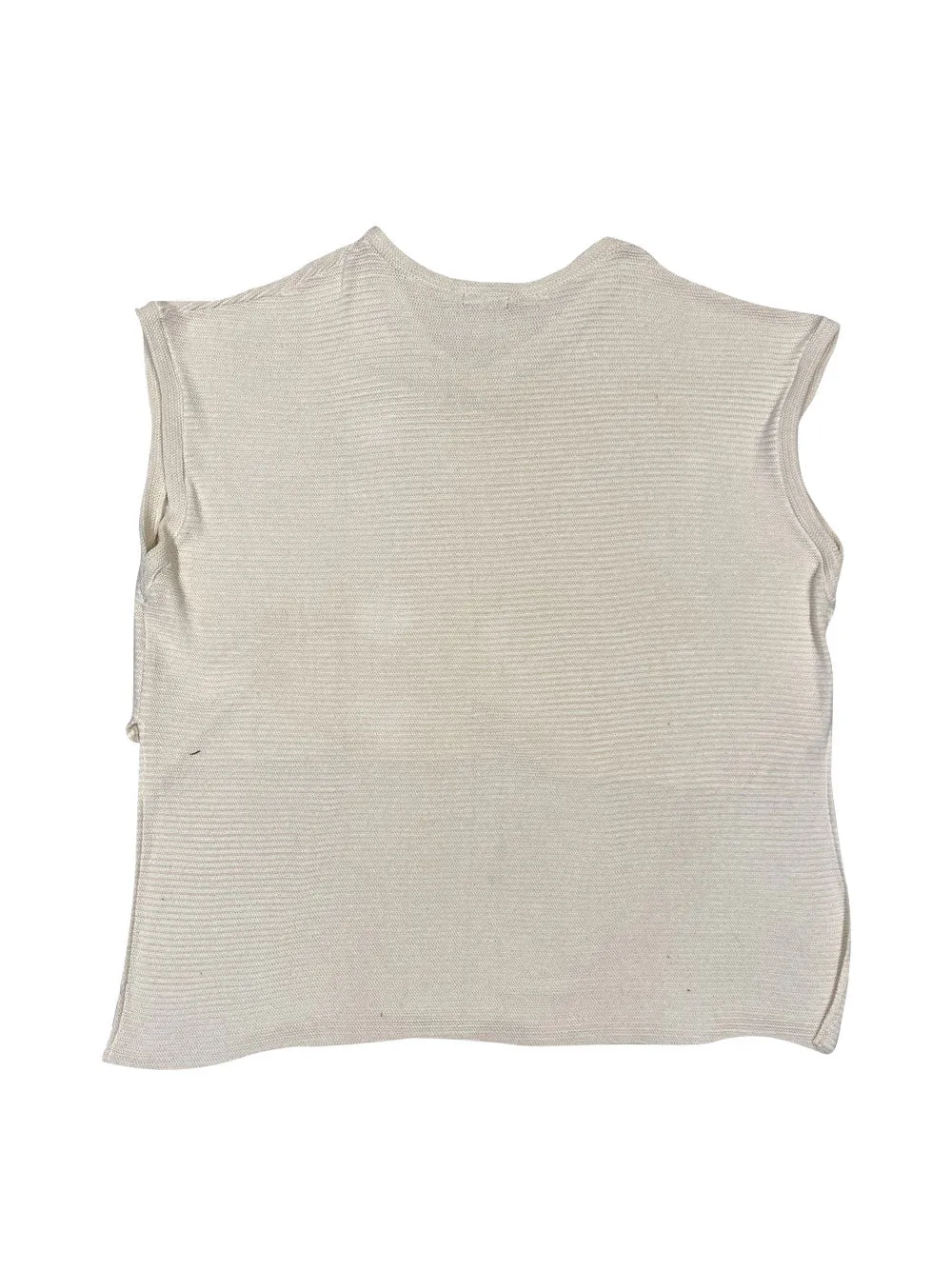 Ecru Layering Vest