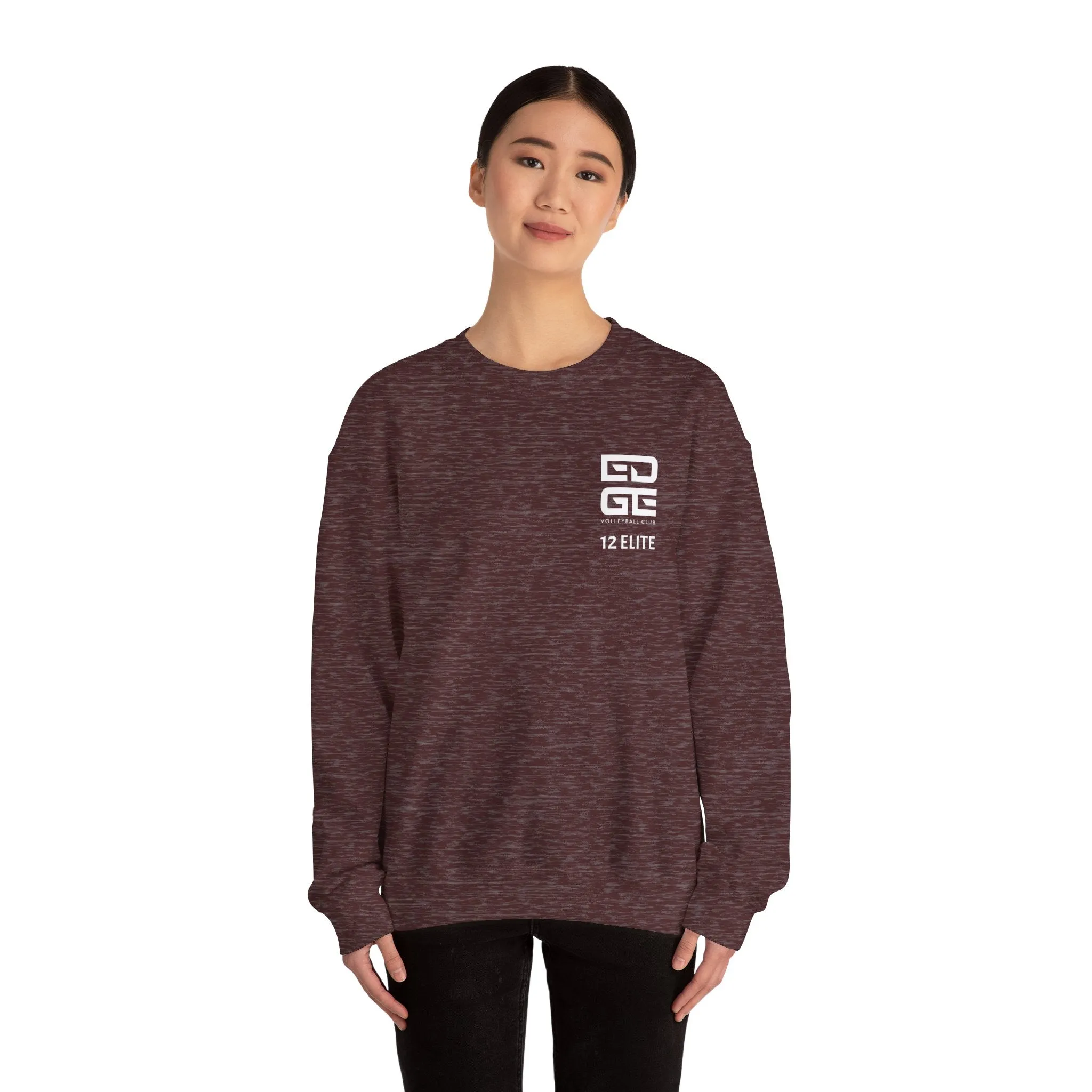Edge 12 Elite Unisex Heavy Blend Crewneck Sweatshirt - Stylish Comfort for Everyday Wear