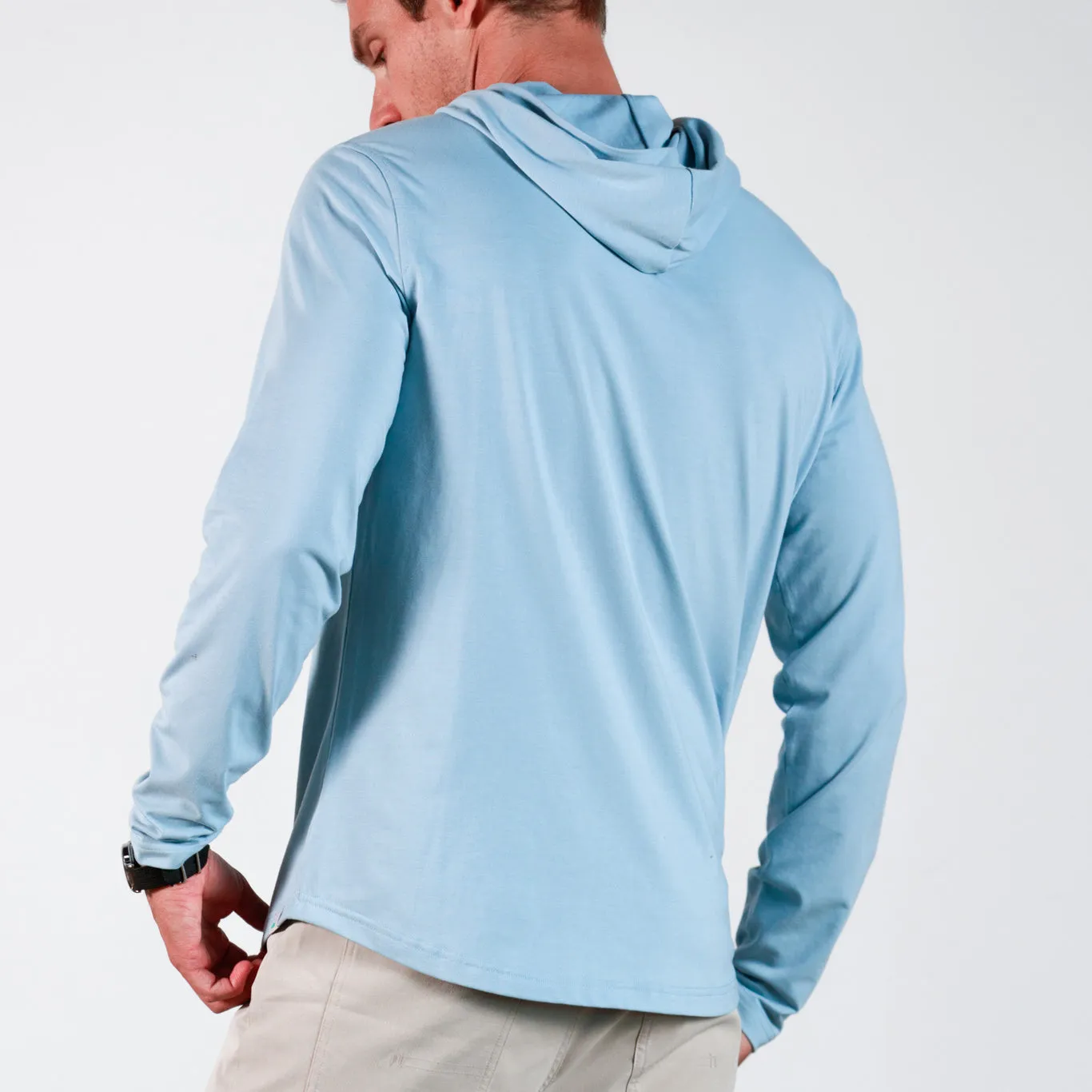 Everyday Light Hoodie in Blue Fog