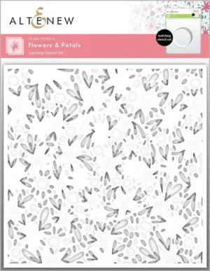 Flowers & Petals Layering Stencil Set (4 in 1)