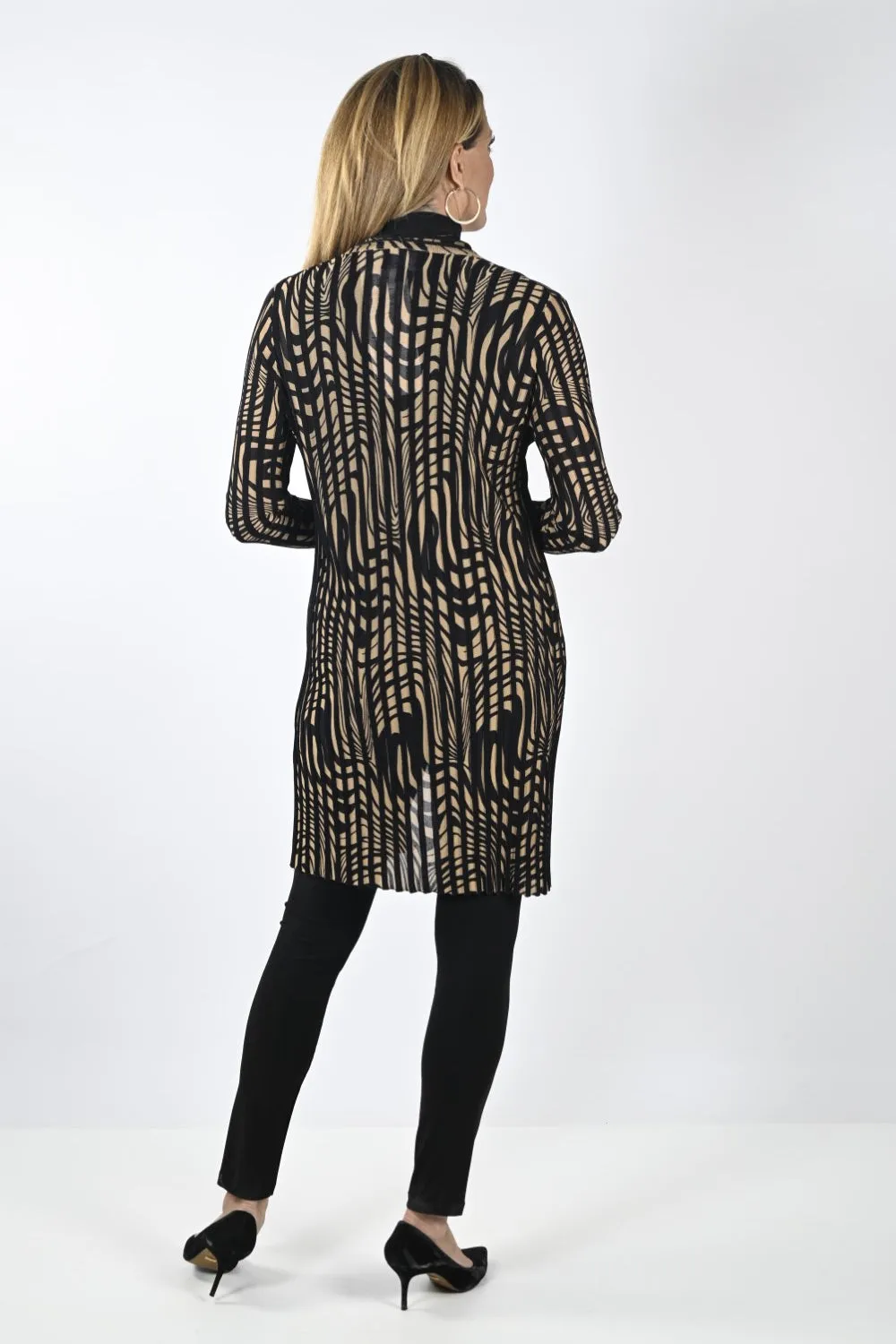 Frank Lyman Cover-Up 233893U Black/Tan