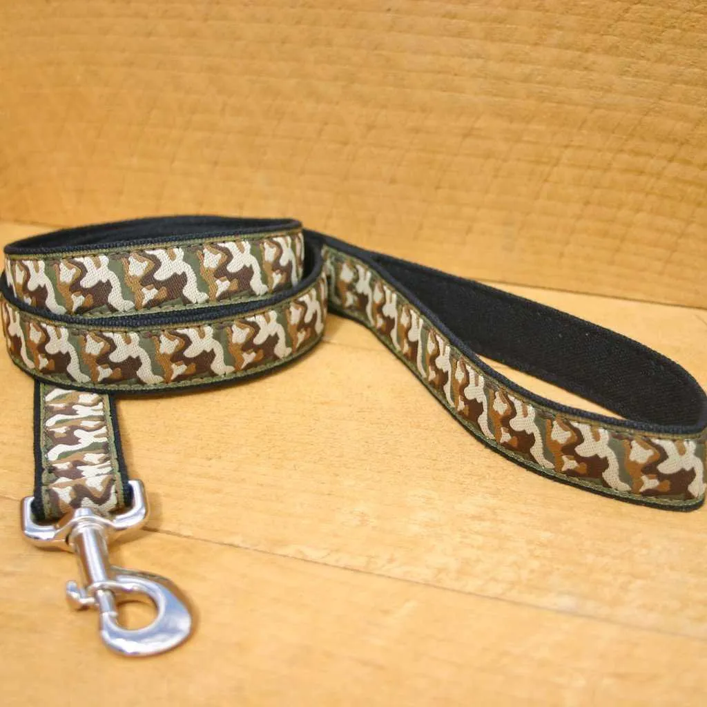 Hemp dog Leash 6' Camo