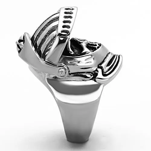 High polished (no plating) Stainless Steel Ring with No Stone for Women Style TK1348