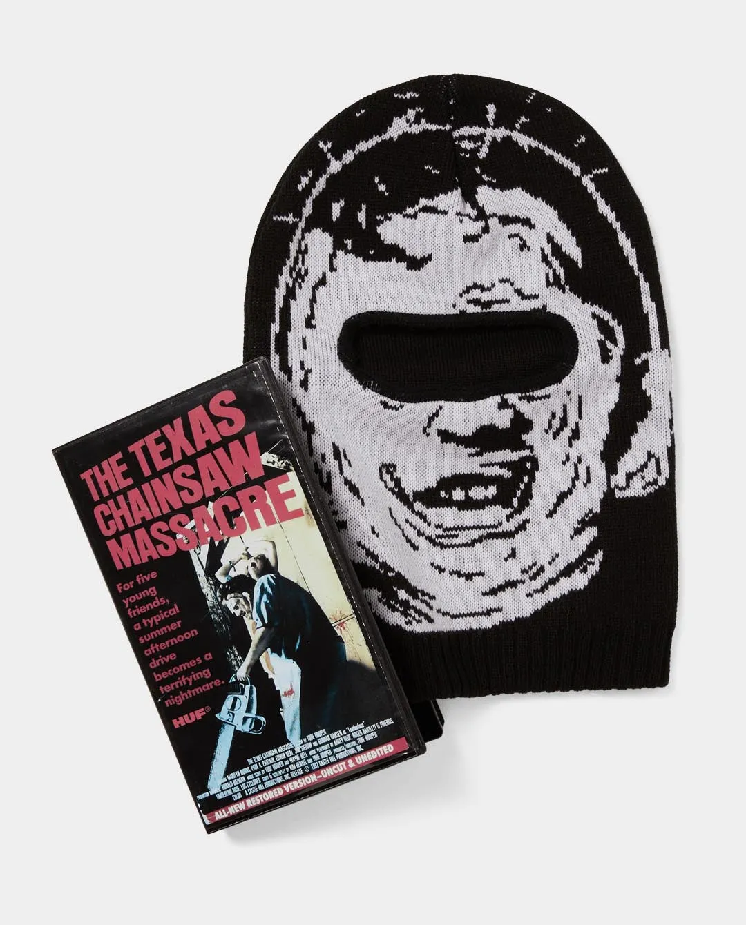 Huf x The Texas Chainsaw Massacre - Leatherface Balaclava - Black