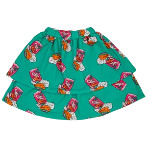 Jelly Alligator Candy Bar Mint Skirt