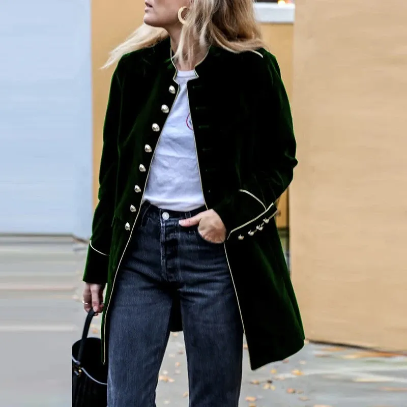 Kenna - Casual Velvet Jacket for Women