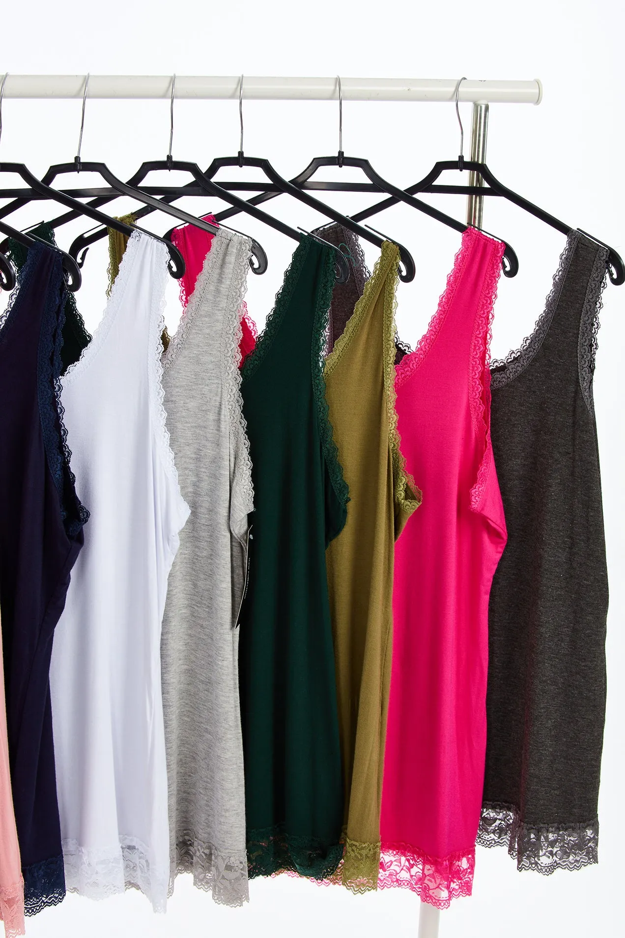 Lacy layering vest