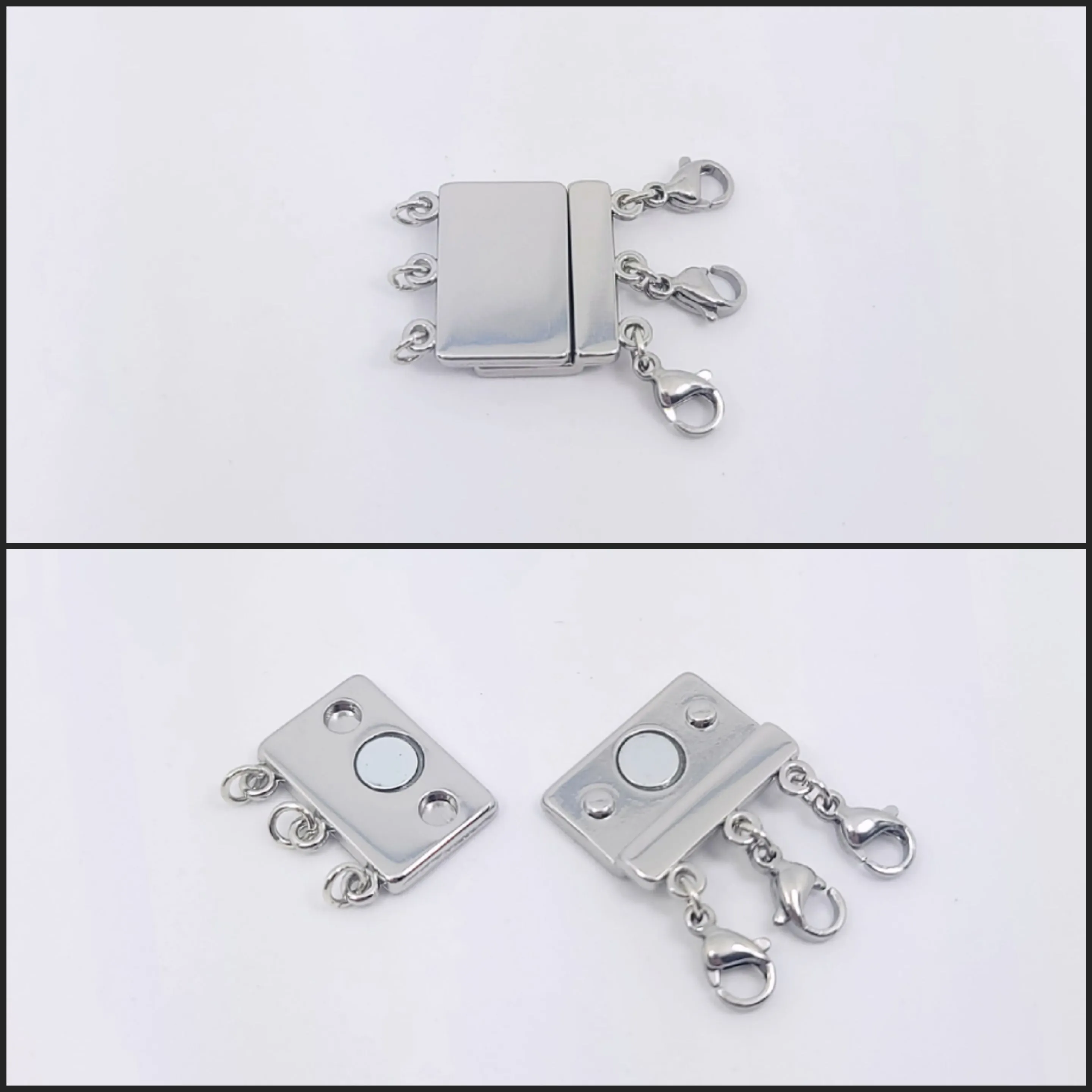 Layering Clasp Silver